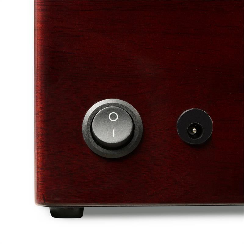 Klarstein Old Marshall, naťahovač na hodinky, pohyblivá vitrína, 10 hodiniek, hnedý – Obrázok 4