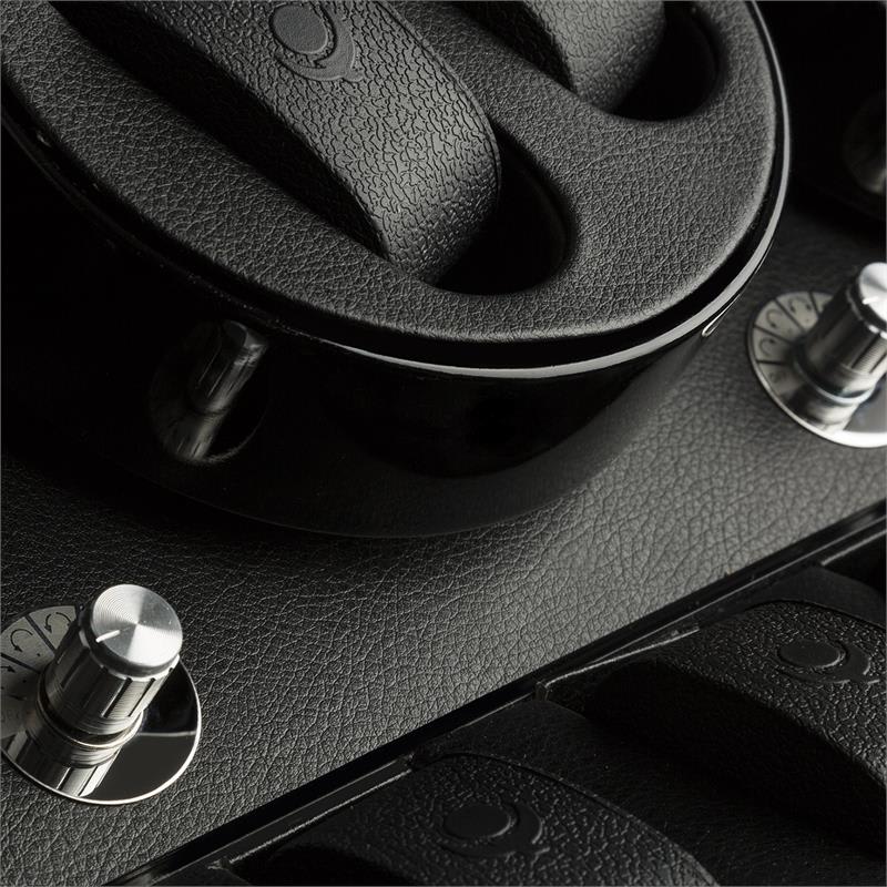 Klarstein Old Marshall, naťahovač na hodinky, pohyblivá vitrína, 13 hodiniek, čierny – Obrázok 4