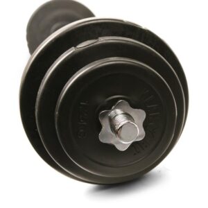 Klarfit DS1C50, EZ-tyč, lomená tyč, 25,5 kg, 8 závaží