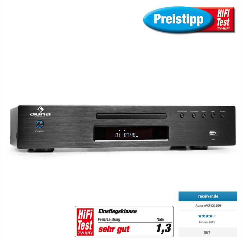 MP3-CD prehrávač Auna AV2-CD509, USB – Obrázok 5