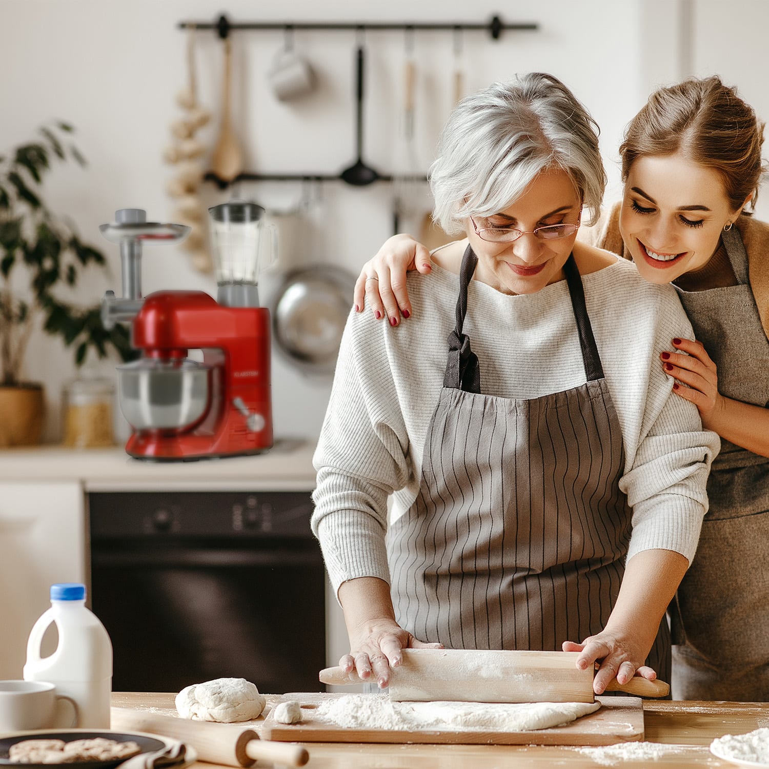 Klarstein Lucia, kuchynský robot, mixér, mlynček na mäso, 1800 W