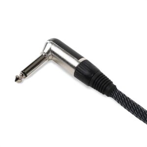 FrontStage 6,35mm-Jack kábel, 15cm, textil