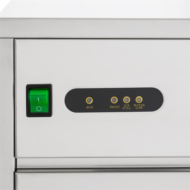 Klarstein Powericer XL, výrobník ľadu, priemyselné zariadenie na výrobu kociek ľadu, 145 W – Obrázok 5