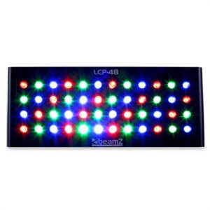 Beamz LCP-48, LED farebný panel, 48 x 1 W RGW, DMX