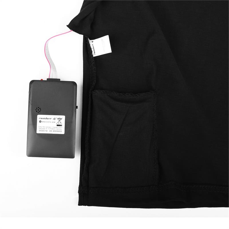 Resident DJ LED tričko, Happy Birthday, veľkosť L – Obrázok 4