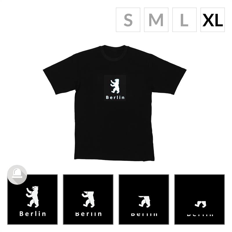 Resident DJ LED-tričko Berlin veľkosť XL