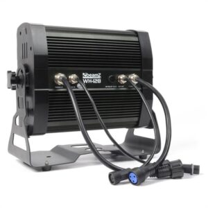 Beamz WH128 Wall Washer, 12 x 8W, čierna, Wall Washer, štvorité LED, IP65, DMX