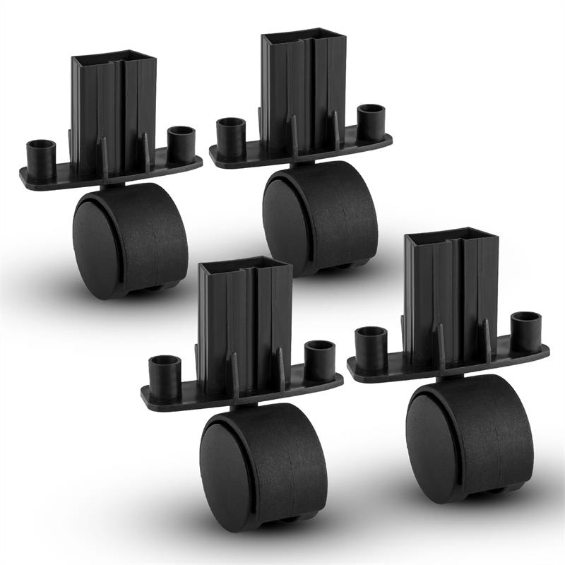 DURAMAXX Lakeside, kolieska pre jazierkový vysávač Powerplus, 4 kusy, náhradné príslušenstvo – Obrázok 2