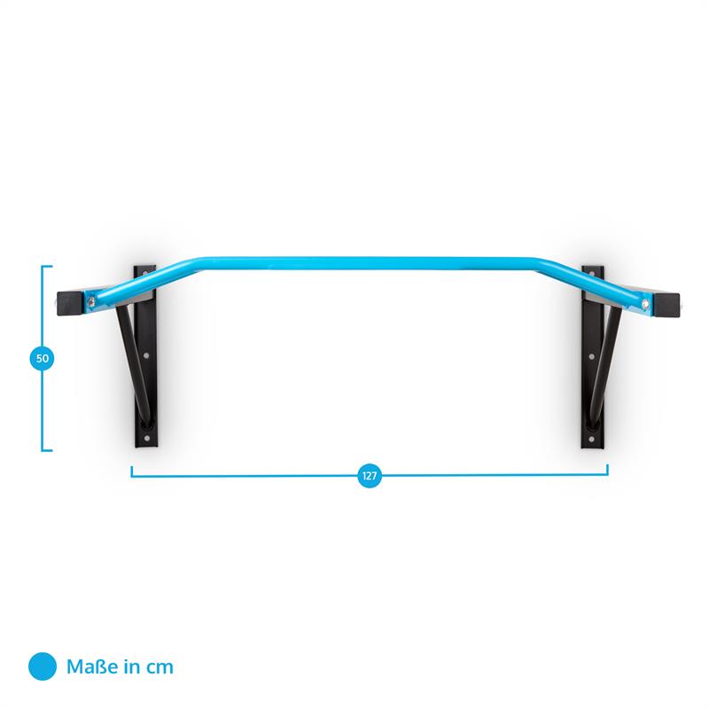 Capital Sports Master Grip, multiúchopová hrazda na posilňovanie, oceľ, nástenná montáž, 120kg – Obrázok 4