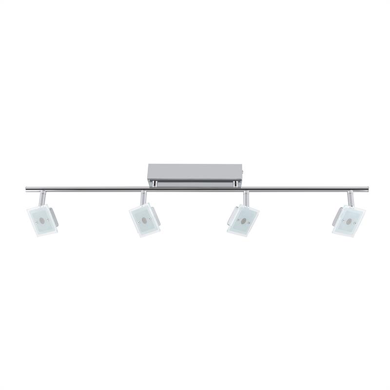 Lightcraft Vegard 4, 4x5W, biely, bodový LED luster, 1600 lumenov – Obrázok 2