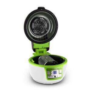 Klarstein VitAir Turbo, teplovzdušná fritéza, 1400 W, 9 l, zeleno-biela