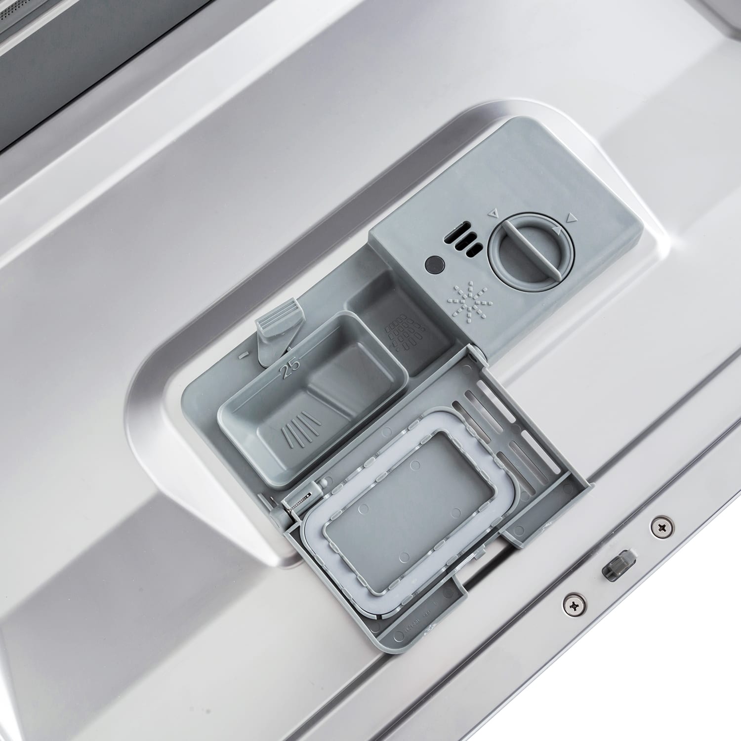 Klarstein Amazonia 6, umývačka riadu, 1300 W, na 6 súprav riadu, energet. trieda F, 49 dB, tlačidlové ovládanie – Obrázok 3