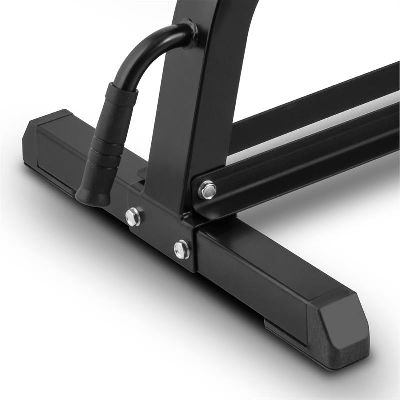 Capital Sports Ad Just, prispôsobiteľná rovná lavička, do 300 kg, oceľ, čierny – Obrázok 3