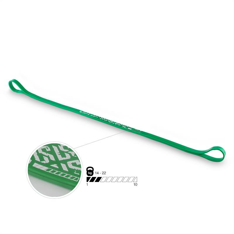 Capital Sports Resistor 03, elastický expandér, stupeň záťaže 3 (14-22kg) – Obrázok 4