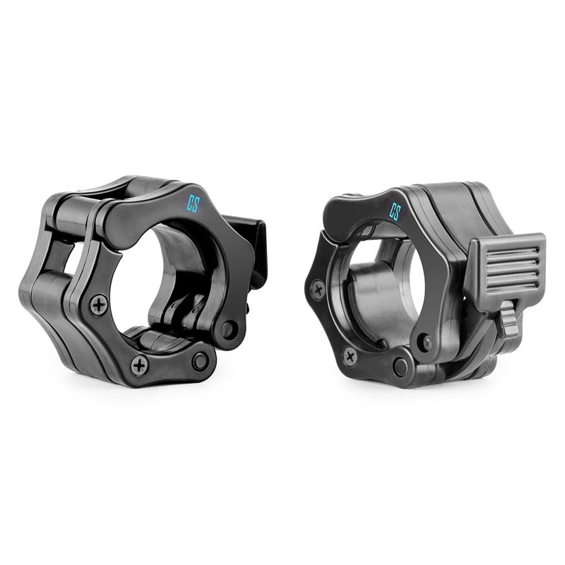 Capital Sports Chops, pár rýchlouzáverov na hriadeľ činky, 50 mm, čierne – Obrázok 3