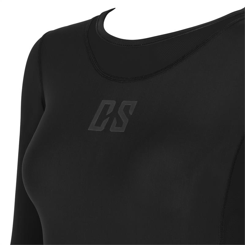 Capital Sports Beforce, čierne, kompresné tričko, tréningové tričko, dámske, XS – Obrázok 4