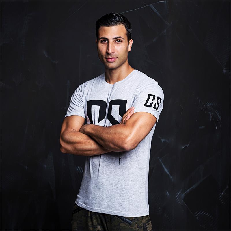 Capital Sports Beforce, veľkosť M, sivé, tréningové tričko, pánske – Obrázok 2