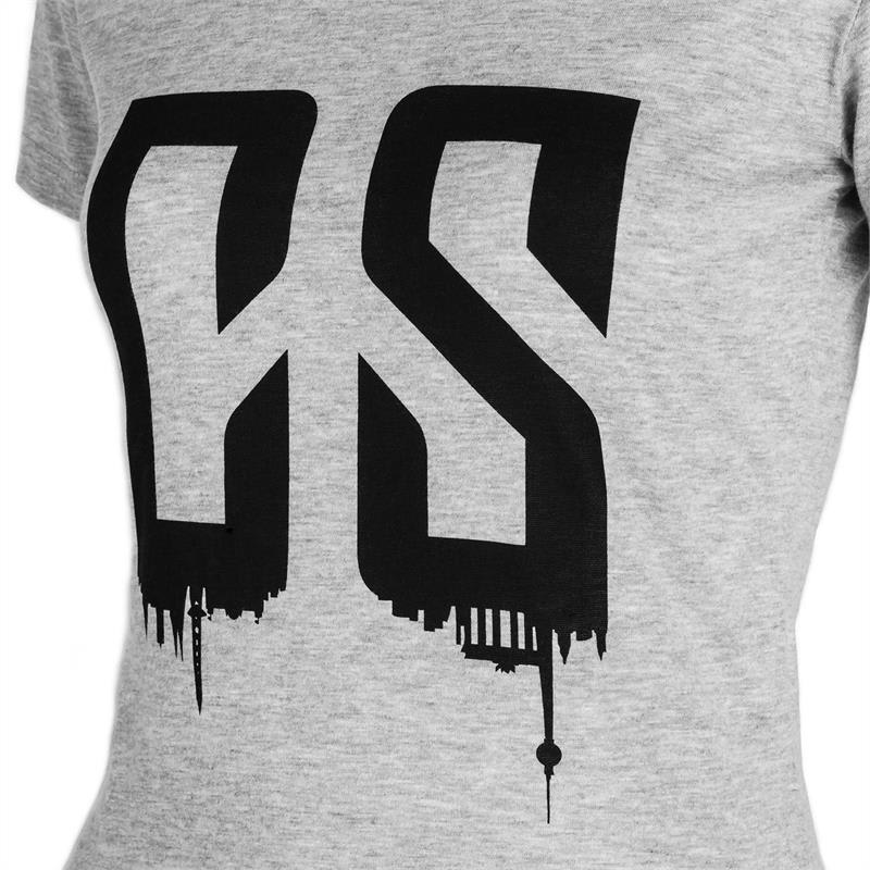 Capital Sports Beforce, veľkosť XS, sivé, tréningové tričko, dámske – Obrázok 2