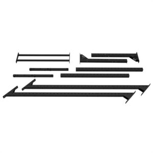 Capital Sports Ringtop 168, horná nadstavba, inštalácia na stojan, kovová, čierna