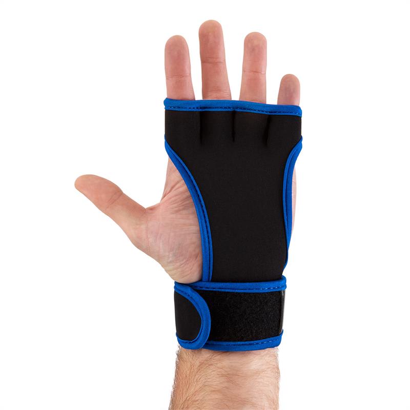 Capital Sports Palm PRO, vzpieračské rukavice, veľkosť XL, modro-čierne – Obrázok 3
