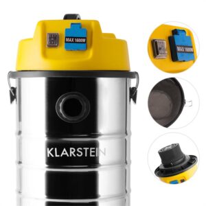 Klarstein Reinraum, priemyselný vysávač, mokré a suché vysávanie, 1400 W, 30 l