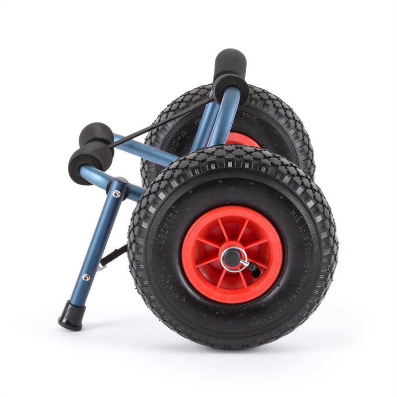 KLARFIT Sea Mule BL, modrý, vozík na kajak, podpera, hliník, eloxovaný, skladací – Obrázok 4