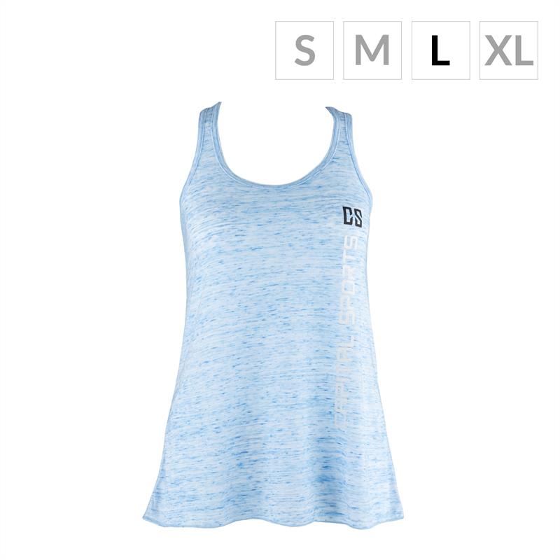 Capital Sports tréningové tielko pre ženy, modré mramorované, veľkosť L