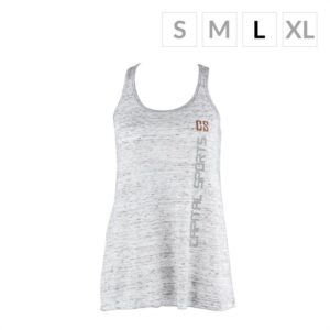 Capital Sports tréningové tielko pre ženy, biele mramorované, veľkosť L