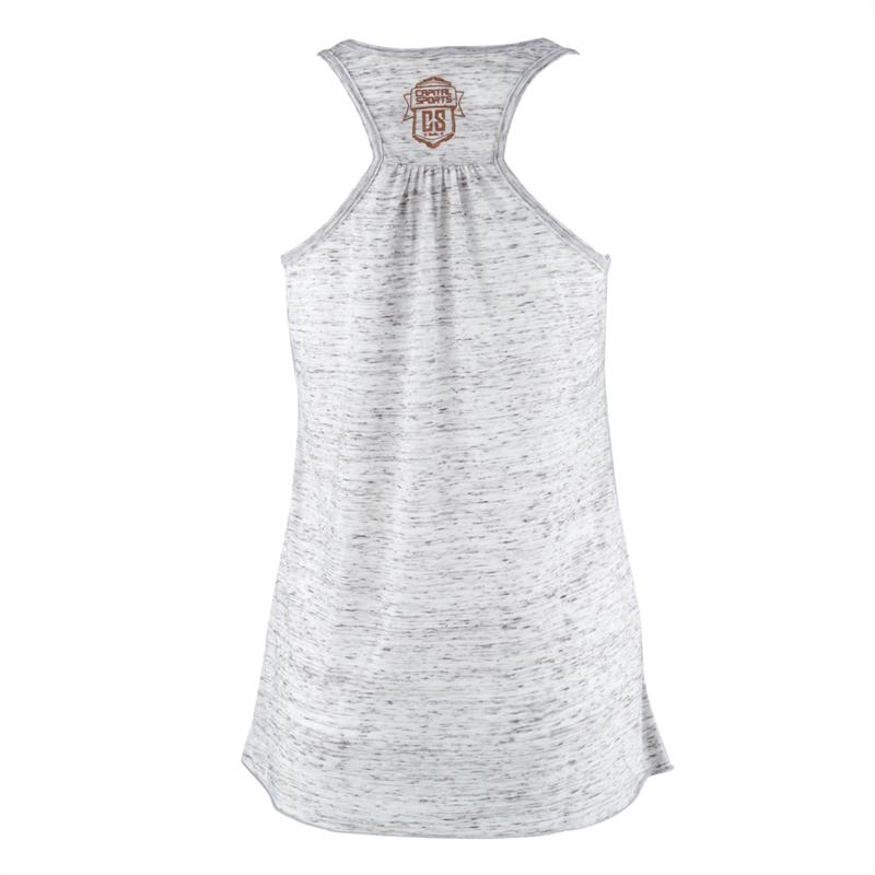 Capital Sports tréningové tielko pre ženy, biele mramorované, veľkosť L – Obrázok 2