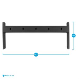 Capital Sports Dominate Edition Rack Square 24, čierny, kov