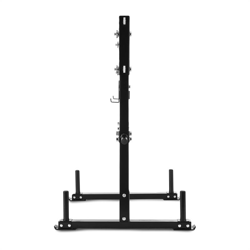 Capital Sports Yoketar Yoke posilňovací stojan, 50 mm tŕne na kotúče, 2 x J-Cup, oceľ, čierna – Obrázok 4