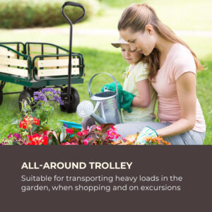 Waldbeck Ventura, ručný vozík, maximálna záťaž 300 kg, oceľ