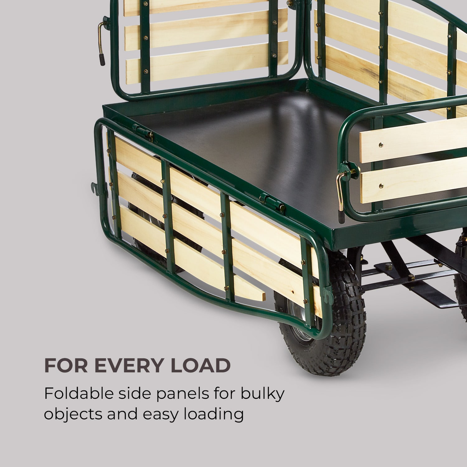 Waldbeck Ventura, ručný vozík, maximálna záťaž 300 kg, oceľ – Obrázok 3