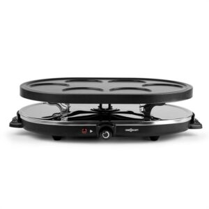 OneConcept Woklette, raclette gril, 1200 W, wok, pre 6 osôb, nepriľnavý povrch