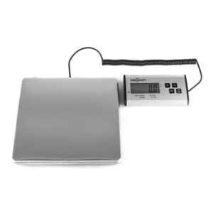 OneConcept Marketeer, digitálna váha na balíky, 200 kg/100 g, 27 x 27 cm