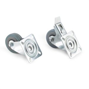 Blumfeldt Hiddensee, kolieska na prepravu plážového sedenia, prepravné kolieska s brzdou, 50 x 17 cm, max. 500 kg