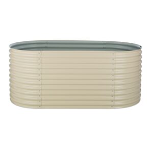 Blumfeldt High Grow, vyvýšený záhon, 2.0 m, pozinkovaný hliník, béžový