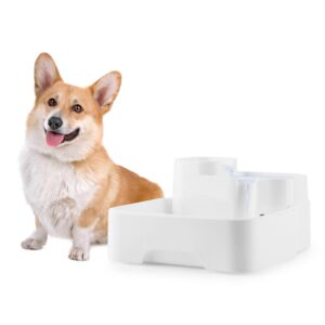 OneConcept Lake Lassie, fontána pre domáce zvieratá, pitná fontána, 4 l, čerpadlo, filter s aktívnym uhlím