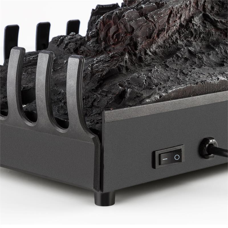 Klarstein Kamini, elektrický krb, krbová vložka, 45 W, G9, čierny – Obrázok 4