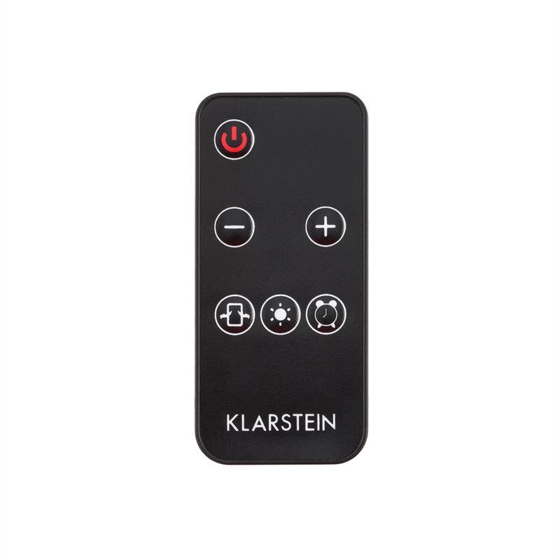 Klarstein Hightower Heat, teplovzdušný ventilátor, 2200 W, keramický, stĺpový, termostat, 49 °C, biely – Obrázok 5