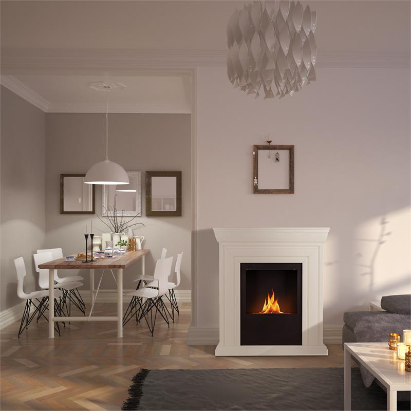 Klarstein Phantasma Cottage, etanolový krb, spaľovacia komora s objemom 750 ml, doba horenia 3 h