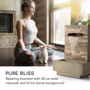 Blumfeldt Watergate, záhradná fontána, vnútorné/vonkajšie prostredie, 15 W čerpadlo, 10 m kábel, pozinkovaná