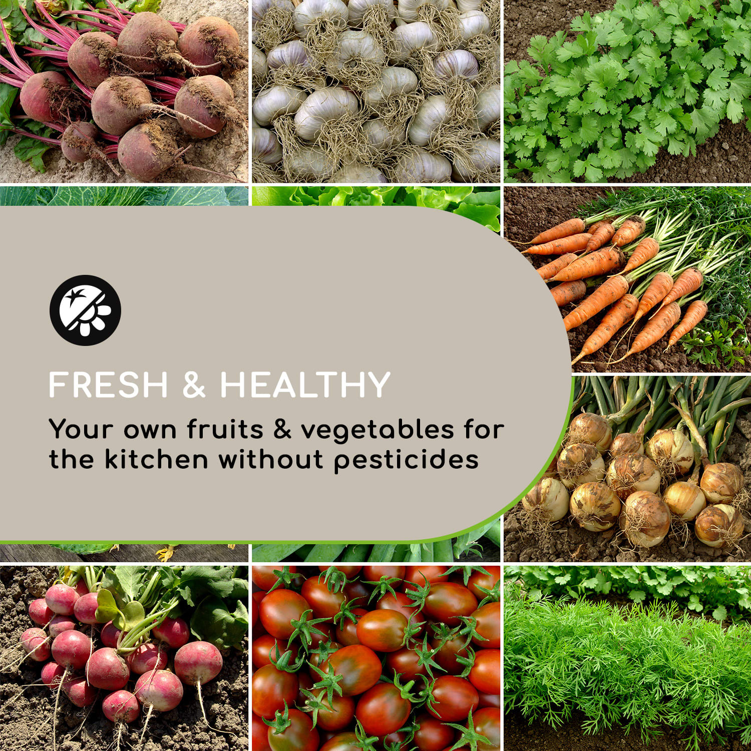 Blumfeldt High Grow Straight, vyvýšený záhon, 180 x 60 x 90 cm, 970 l, oceľ, pozinkovaný, strieborný – Obrázok 2