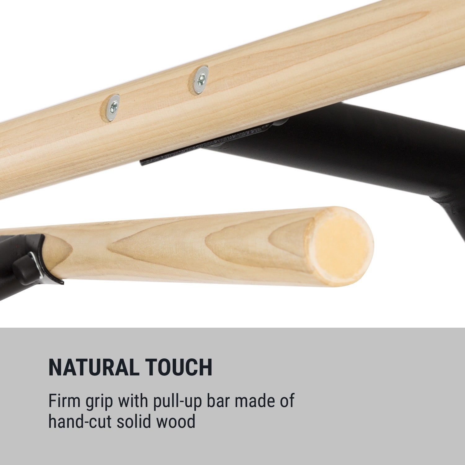 KLARFIT T-Trix, pull up stanica, MultiGym koncept, do 110 kg, prenosná taška, čierna – Obrázok 3