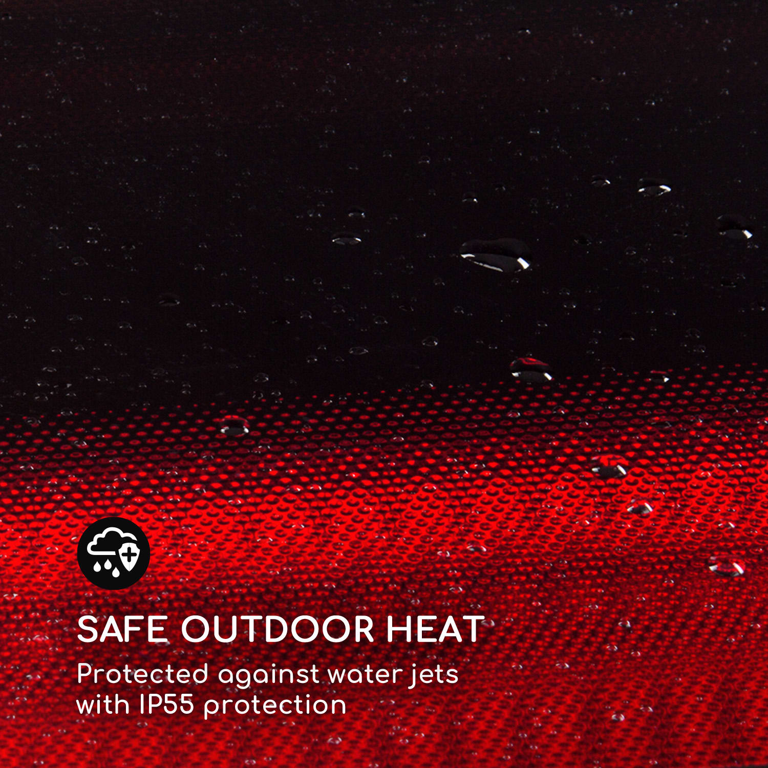 Blumfeldt Phantom, ohrievač, 900/1800 W, hliník, diaľkové ovládanie, sivý – Obrázok 5