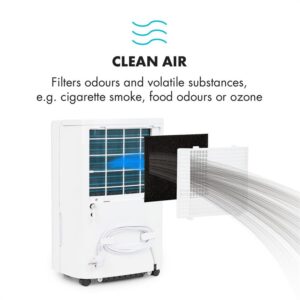 Klarstein Filter s aktívnym uhlím do odvlhčovača vzduchu DryFy 20 & 30, 20 x 23,1 cm, náhradný filter