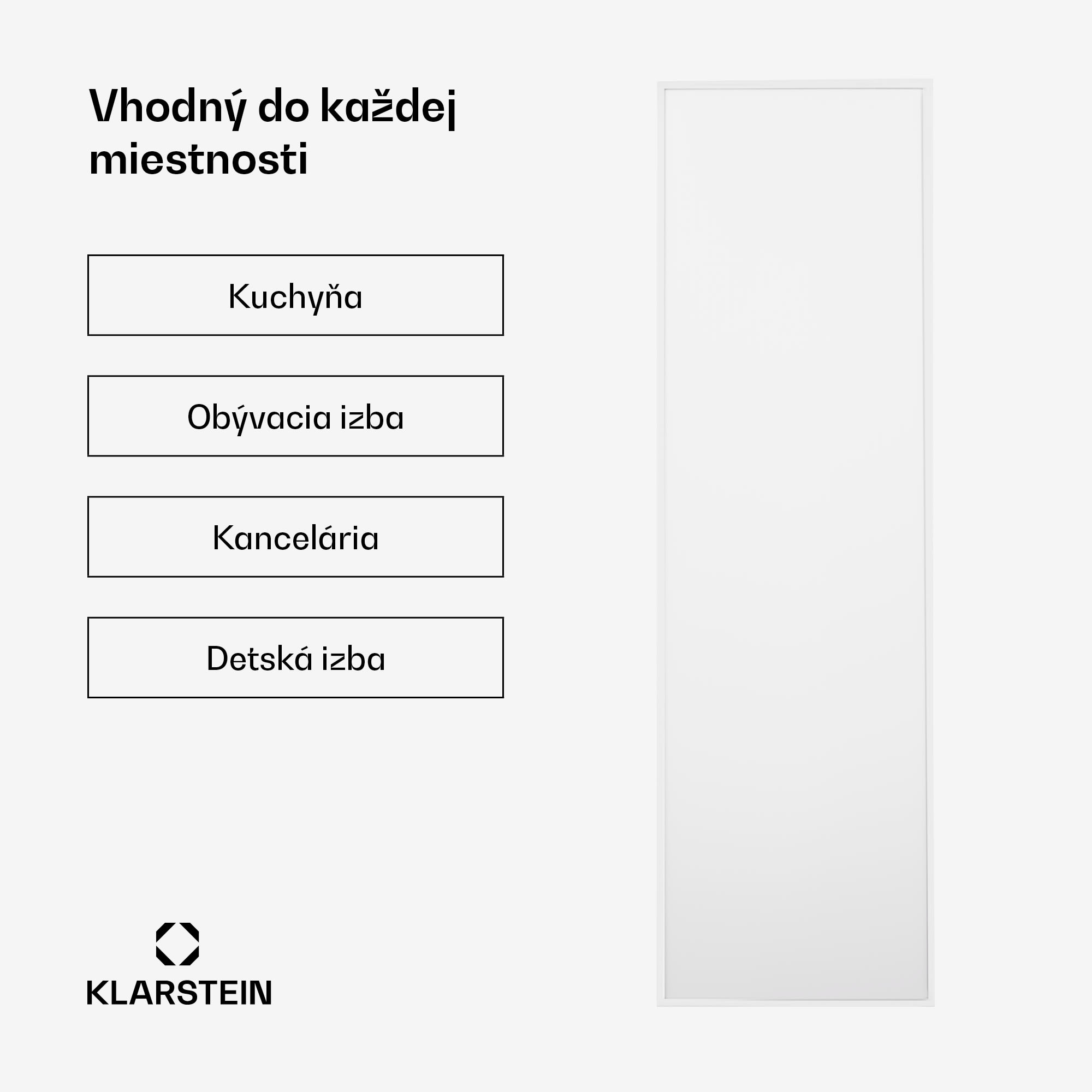 Klarstein Wonderwall 300 Smart, infračervený ohrievač, 30 x 100 cm, 300 W, týždenný časovač, IP24, biely – Obrázok 5