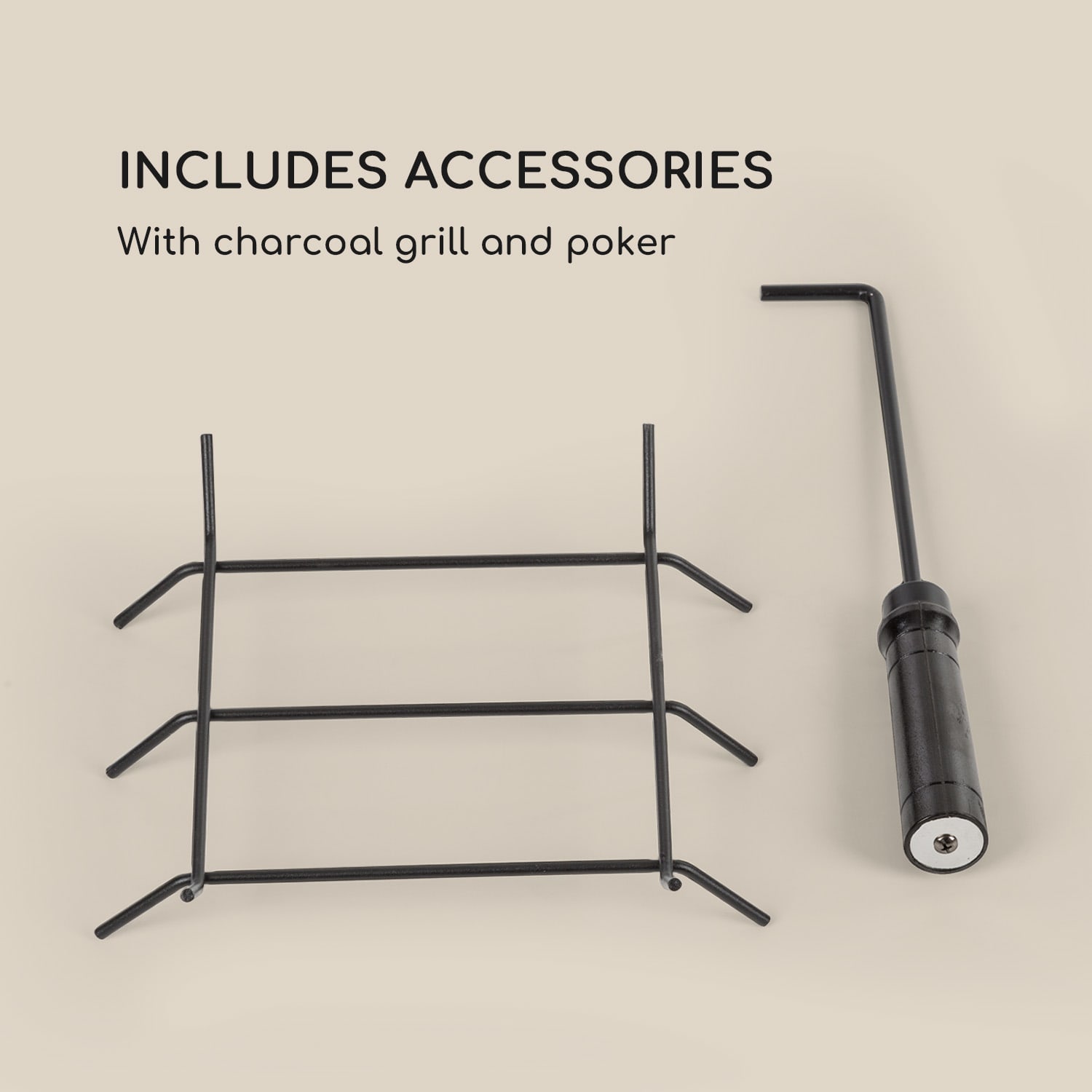 Blumfeldt Monument, záhradný krb, nehrdzavejúca oceľ, priestor na uskladnenie dreva, čierny – Obrázok 4