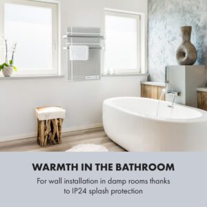 Klarstein Hot Spot Wave, infračervený orievač, 51 x 80 cm, 1000 W, 20 m², bezstupňovo regulovateľný výkon, IP24, hliník