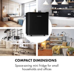 Klarstein Silent Cool, chladnička, 30 l, Arctic-Fox Cooling, energet. trieda G, čierna